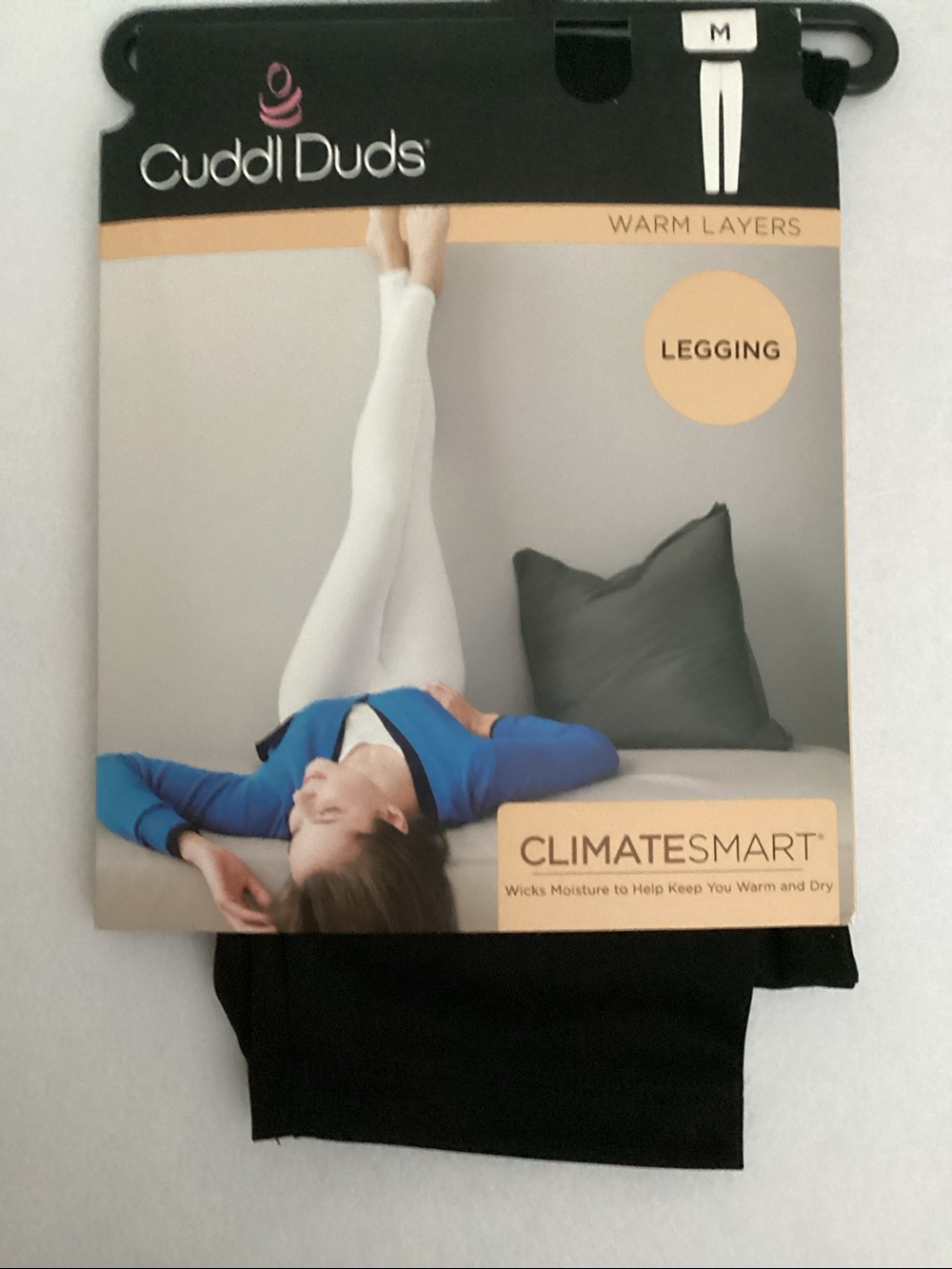 Cuddl Duds Climatesmart Leggings - Black